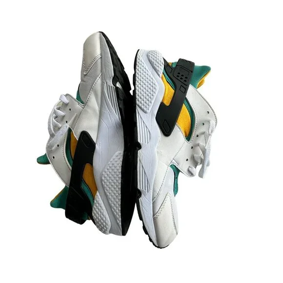 Nike Air Huarache White Turquoise Gold - Picture 9 of 15